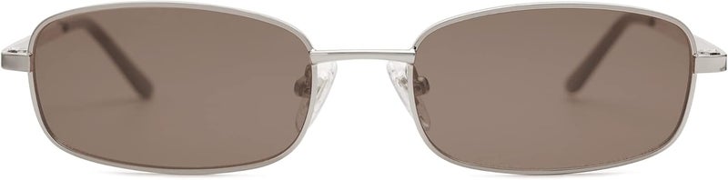 Sojos Small Trendy Rectangle Sunglasses Womens Mens, Retro 80s 90s Y2k Chic Narrow Thin Skinny Sunnies SJ1187 - Image 1